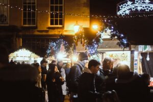 winter christmas shopping