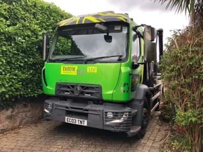 Throw and Tow Eco truck rebranded