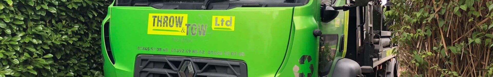 Throw and Tow Skip Lorry